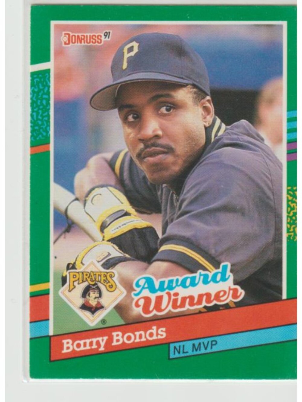 Barry Bonds 1991 Donruss Pittsburg Pirates #762